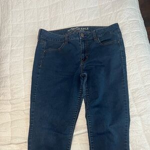 American Eagle Outfitters Blue Skinny Denim